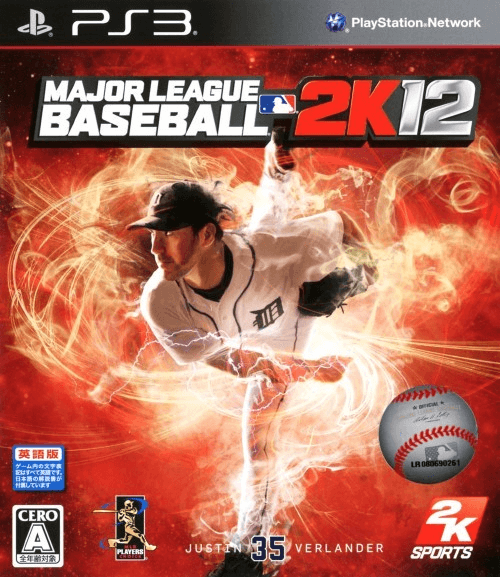 Major League Baseball 2K12 box art for Playstation 3